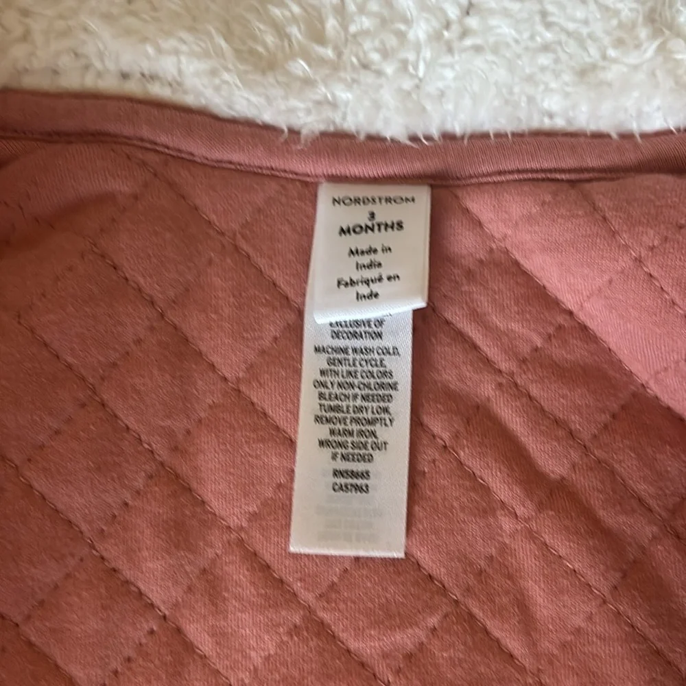Nordstrom NWT Quilted Pink Desert Dottie - 3M